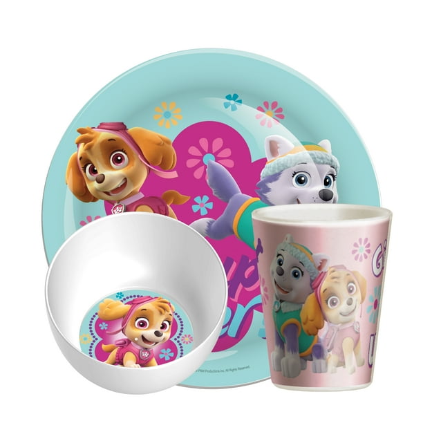 DISNEY PAW PATROL KIDS MELAMINE FOOD DINNER PLATE ZAK DESIGNS DISNEY PAW PATROL KIDS MELAMINE FOOD DINNER PLATE ZAK DESIGNS
